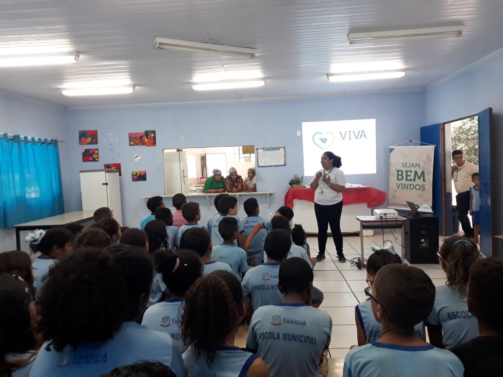 Palestra da analista de Sustentabilidade, Munique Quadros