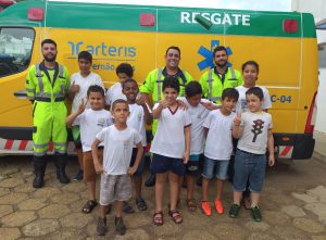 Alunos e Equipe do resgate