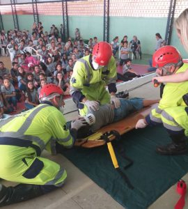 Simulação do APH - Equipe da BRVida demonstra um pouco do dia a dia de atendimentos nas rodovias