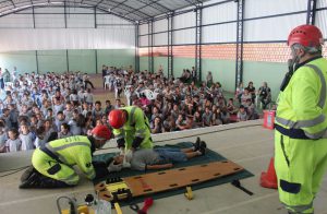 Simulação do APH - Equipe da BRVida demonstra um pouco do dia a dia de atendimentos nas rodovias