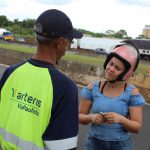 Motociclistas foram orientados pela equipe da ViaPaulista e PMRV