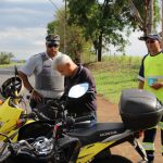 Motociclistas foram orientados pela equipe da ViaPaulista e PMRV