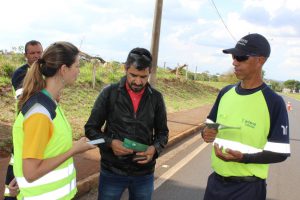 Motociclistas foram orientados pela equipe da ViaPaulista e PMRV