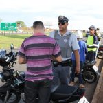 Motociclistas foram orientados pela equipe da ViaPaulista e PMRV