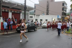 Apresentação da Fanfara Municipal de Miracatu.