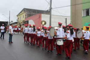 Apresentação da Fanfara Municipal de Miracatu.