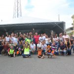 Equipe Arteris Régis Bittencourt e Prefeitura Municipal de Miracatu.