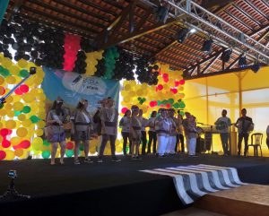 Apresentação menção honrosa da Escola da Amizade de Educação Especial da Apae de Pouso Alegre/MG