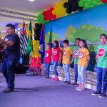 Hino Nacional Brasileiro na voz dos alunos da escola Carlos Alberto Vigneron de Jacupiranga/SP.