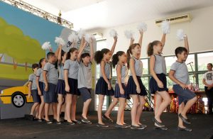 Apresentação das escolas premiadas como Destaque e Menções do ano - EMEF Yolanda de São Simão