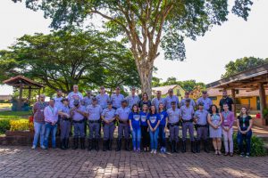 Equipe da Arteris e Policiamento Militar Rodoviário, parceria de anos!