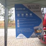 Ação “Siga com Saúde” - Banner com dicas de prevenção