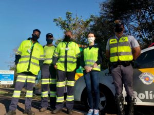 Equipe que apoiou na realização da atividade