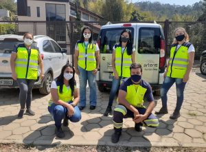 EQUIPE QUE PARTICIPOU DA AÇÃO