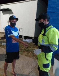 AFERIÇÃO DE TEMPERATURA REALIZADA PELA BRVIDA