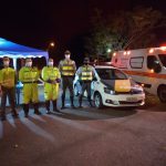 equipe que apoiou na noite de ação educativa