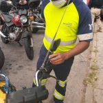 Instalação de antena anticerol.