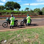 segurança no trânsito e cuidados com a manutenção das motocicletas foram o tema da campanha