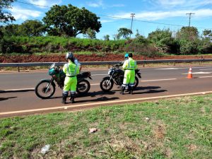 segurança no trânsito e cuidados com a manutenção das motocicletas foram o tema da campanha