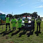 participação das equipes de Resgate, Operações e Sustentabilidade com apoio da Polícia Militar Rodoviária