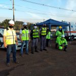 equipe que apoiou na realização e abordagem educativa durante a campanha