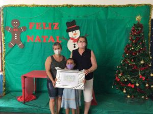 Entrega de Prêmios - Concurso de Cartão de Natal.