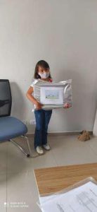 Entrega de Prêmios - Concurso de Cartão de Natal.