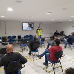 Realização da palestra sobre segurança viária