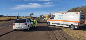 Motoristas e passageiros receberam orientações sobre a importância do uso do cinto de segurança