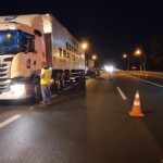 abordagem das equipe e orientação sobre segurança no trânsito