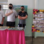 Exposição dos trabalhos realizados pelos alunos