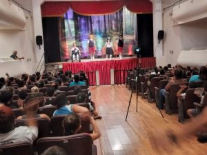 Peça de teatro em São Simão