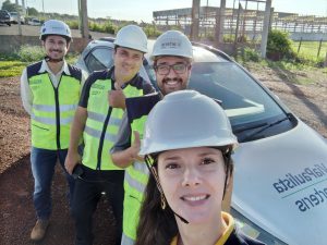 Equipe ViaPaulista participante na ação