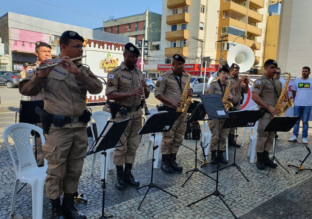 APRESENTAÇÃO DA BANDA DA POLÍCIA MILITAR DE MINAS GERAIS