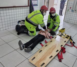 Simulação do APH - Equipe da BRVida demonstra um pouco do dia a dia de atendimentos nas rodovias