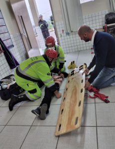 Simulação do APH - Equipe da BRVida demonstra um pouco do dia a dia de atendimentos nas rodovias