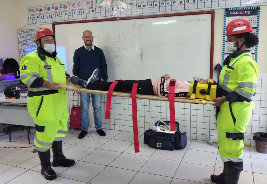 Simulação do APH - Equipe da BRVida demonstra um pouco do dia a dia de atendimentos nas rodovias