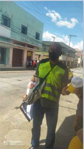 ORIENTAÇÃO SOBRE UMA TRAVESSIA SEGURA E ENTREGA DE KIT HIGIENE
