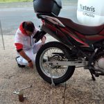 Equipe Honda Moto Zema realizou check list dos itens de segurança das motos e orientações sobre a manutenção adequada do veículo