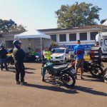 Instalação de antena corta pipa em motos.