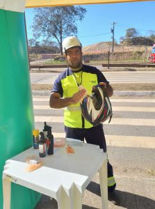 HIGIENIZAÇÃO DE CAPACETE