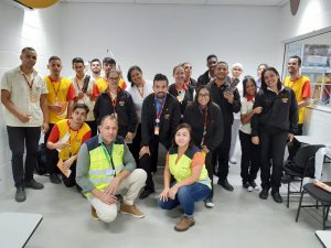 Equipe Spani e Régis Bittencoourt.