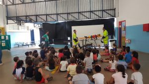 Equipe do Resgate, Renato e João, mostraram um pouco do trabalho e compromisso no atendimento às vítimas na rodovia