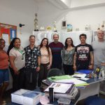 Reunião com os diretores das Escolas Municipais de Itaboraí (CIEP 452 - Municipalizado Joaquim Pedro de Andrade e EM Antônio Santos da Silva)