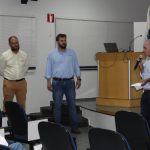 Participação do viva seguro na palestra na associação de engenharia de Ribeirão Preto