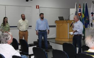 Participação do viva seguro na palestra na associação de engenharia de Ribeirão Preto