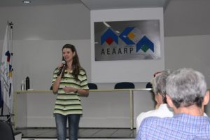 Participação do viva seguro na palestra na associação de engenharia de Ribeirão Preto