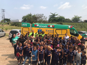 Equipe, alunos e educadores