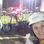 Equipe da concessionária e Polícia Rodoviária prontos para a ação educativa e de segurança no trânsito