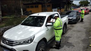 Ação para motoristas e passageiros